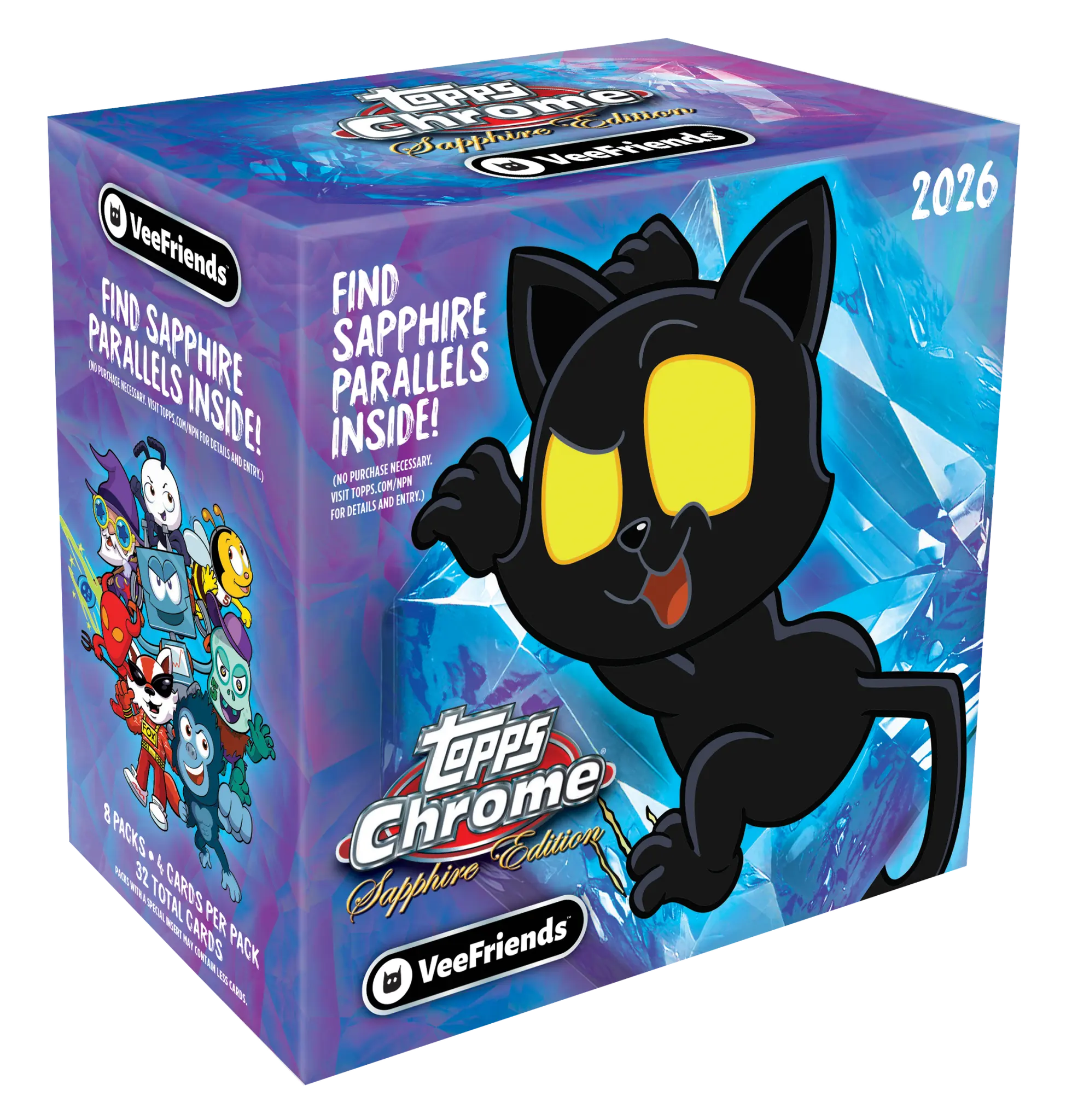 2026 Topps VeeFriends Chrome Sapphire Edition Box 