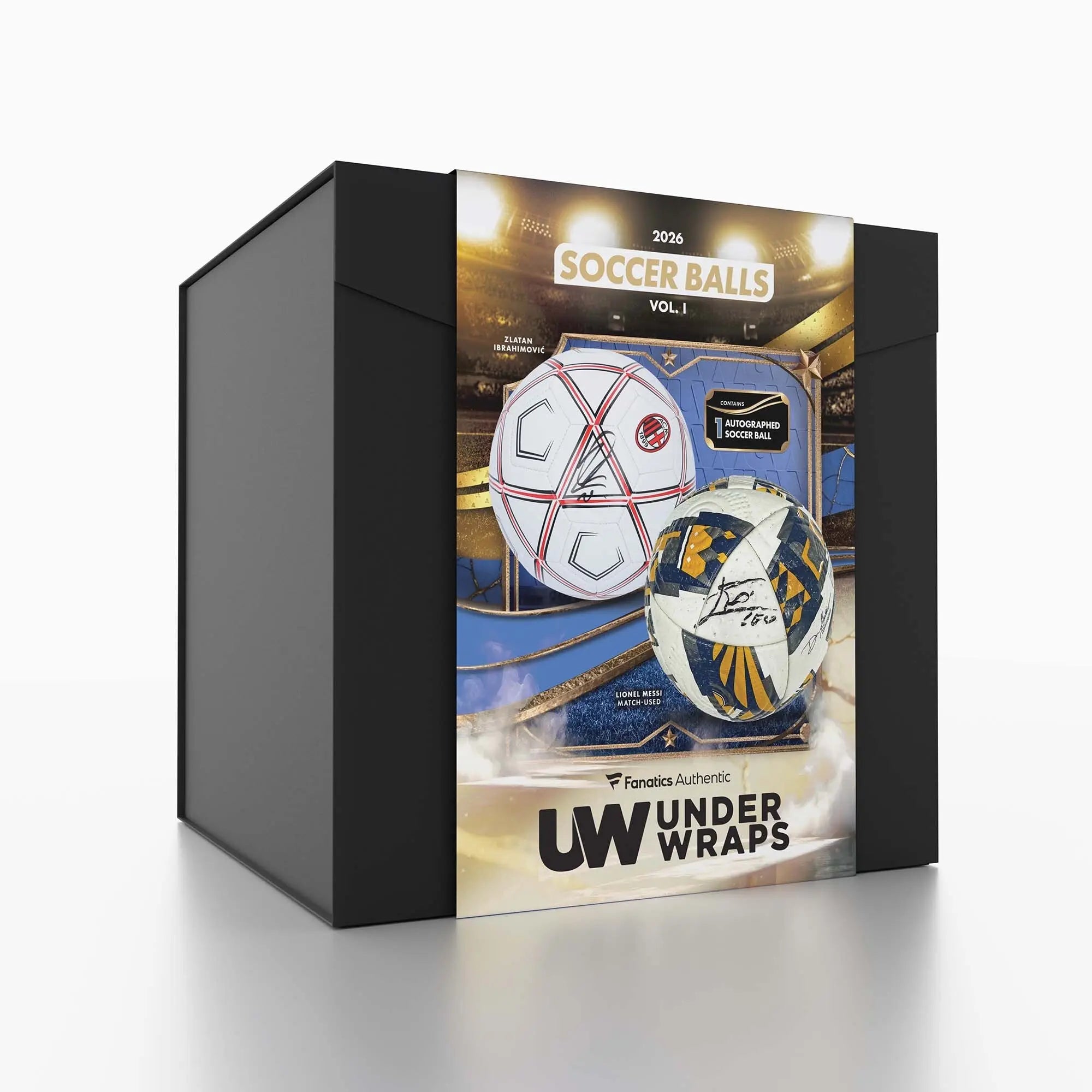 2026 Under Wraps Autographed Soccer Balls - Single Mystery Box 