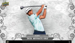 2026 Upper Deck Artifacts Golf Hobby Box (Pre Order) 