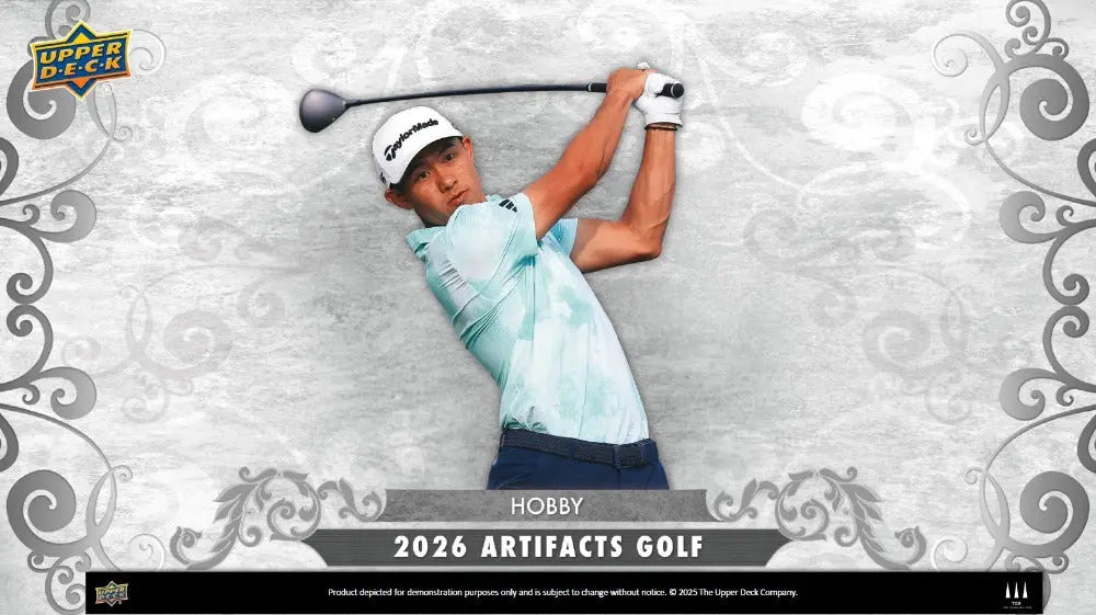 2026 Upper Deck Artifacts Golf Hobby Box (Pre Order) 