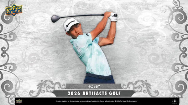 Pre-Order 2026 Upper Deck Artifacts Golf Hobby Box Now!