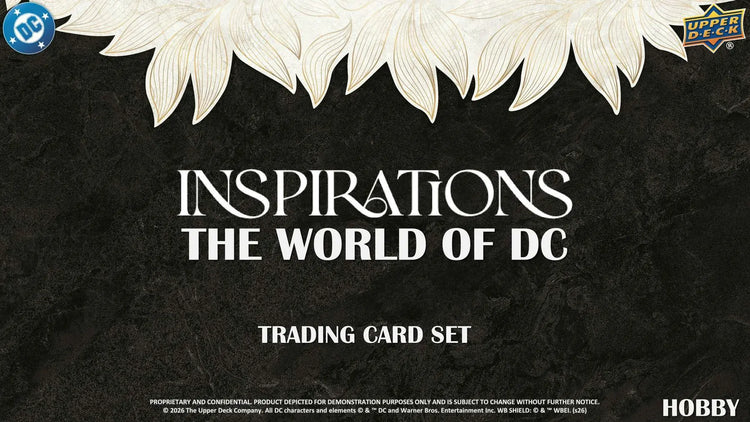 2026 Upper Deck DC Inspirations World of DC Hobby Box 