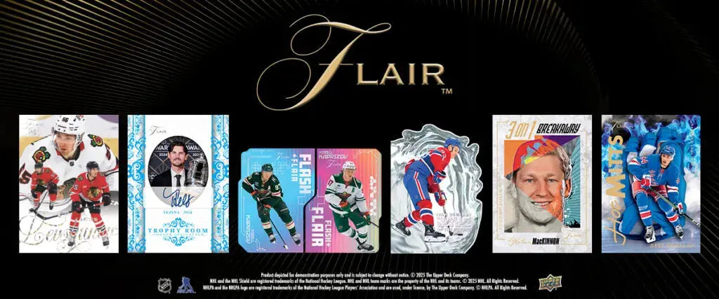 2026 Upper Deck Flair Hockey Hobby Single (Single pack sales) 