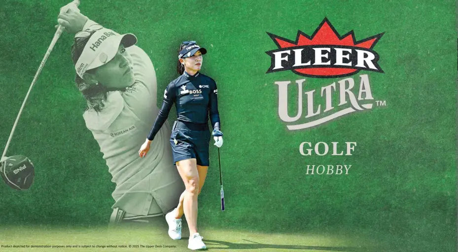2026 Upper Deck Fleer Ultra Golf Hobby Pack 