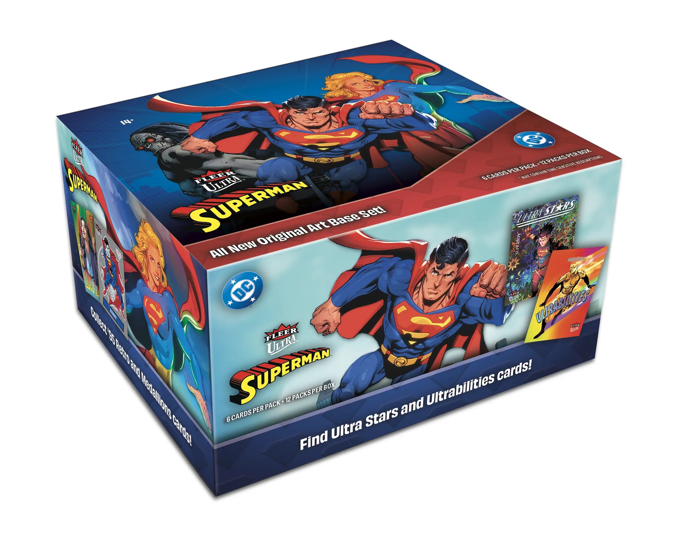 2026 Upper Deck Fleer Ultra Superman Hobby Box 