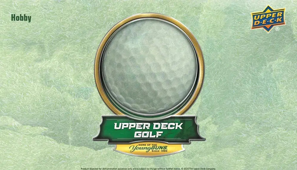 2026 Upper Deck Golf Hobby Box 