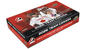 2026 Upper Deck Team Canada Hockey Hobby Box 