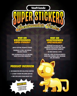 2026 VEE FRIENDS Super Stickers Spectacular Series Hobby Box (PRE ORDER) 