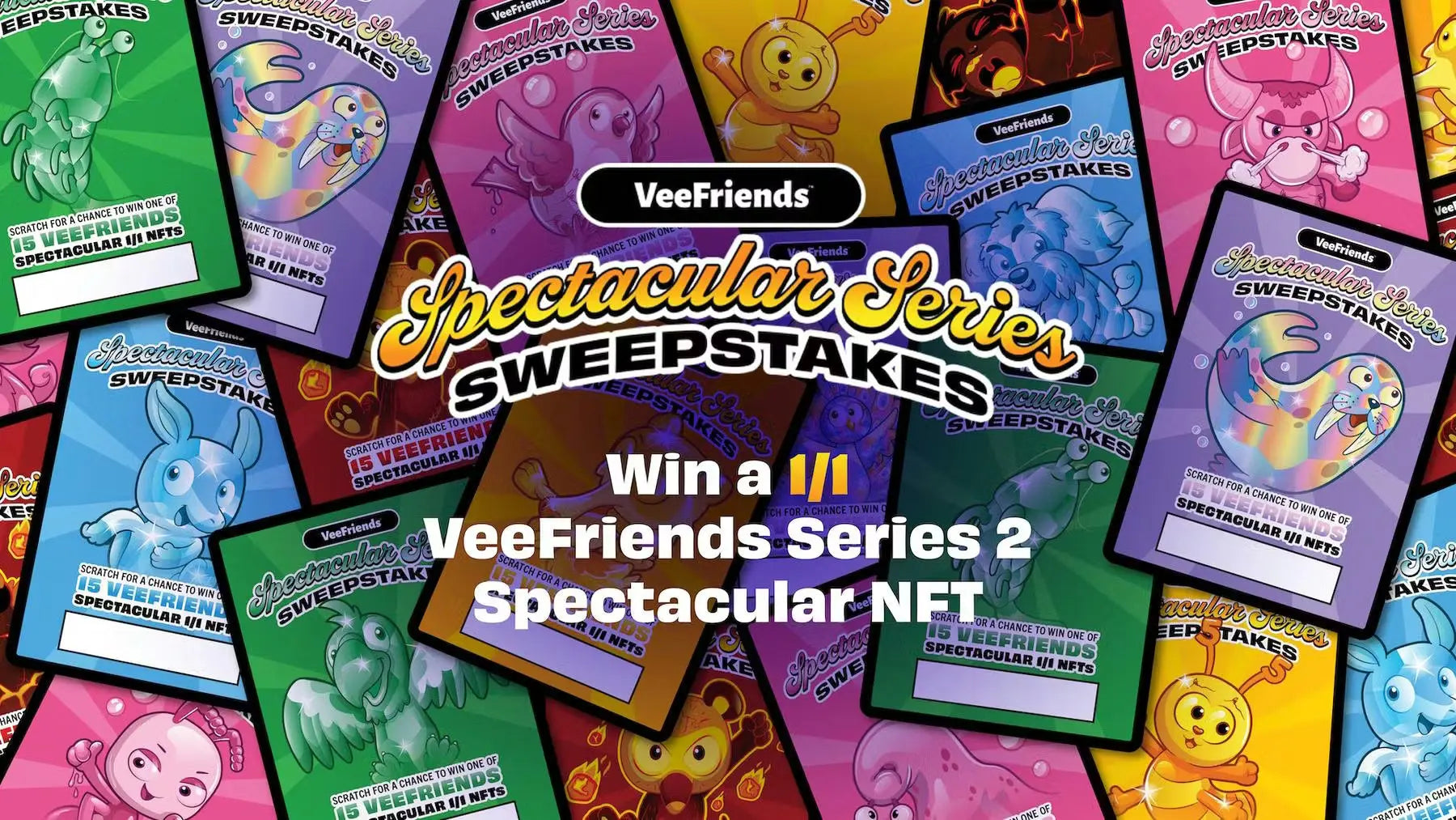 2026 VEE FRIENDS Super Stickers Spectacular Series Hobby Box (PRE ORDER) 