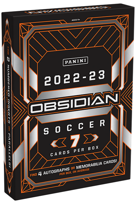2022-23 Panini Obsidian Soccer Trading Card Box