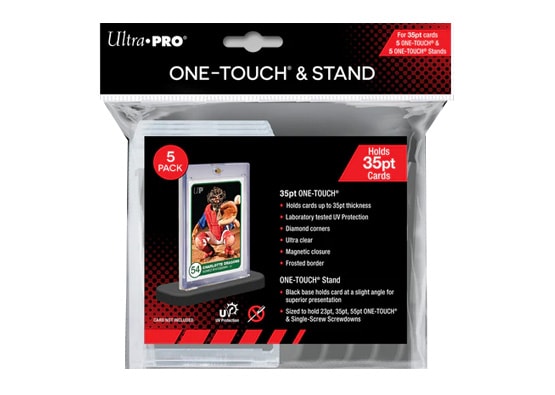 Ultra Pro 35PT One Touch Magnetic Holder And Stands (5 PACK)