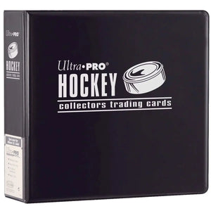 3" Ultra Pro Hockey Binder Black 