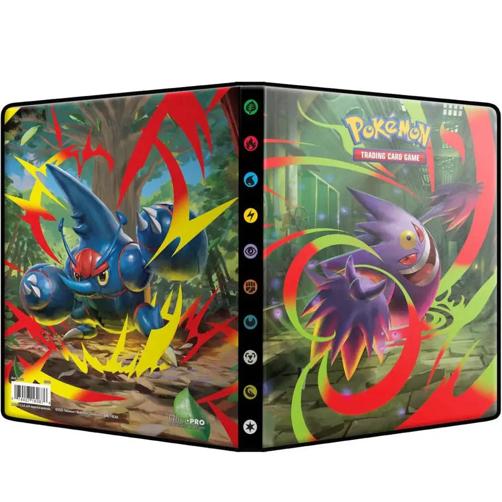 4-Pocket Pokemon Mega Evolution 2 Phantasmal Flames Portfolio 