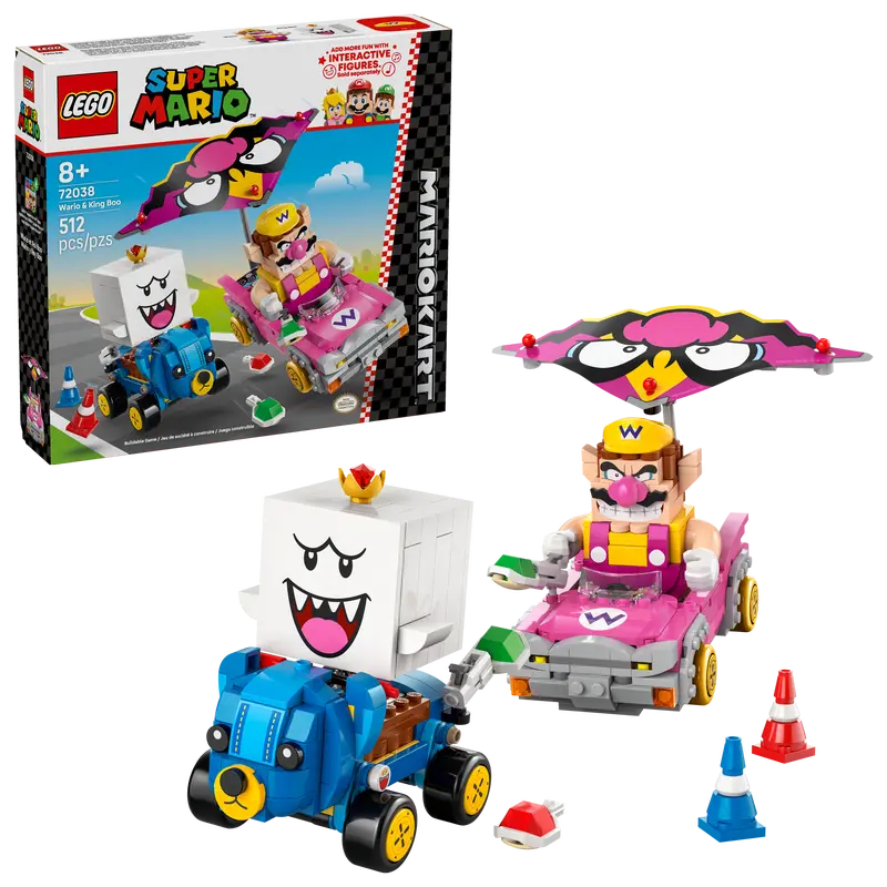 LEGO Mario Kart™ – Wario & King Boo