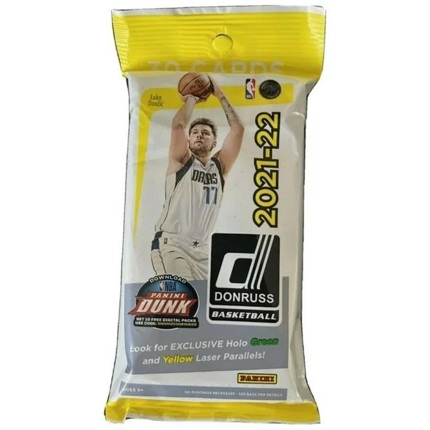 2021-22 Panini Donruss Basketball 30 Card Trading Value Fat Pack
