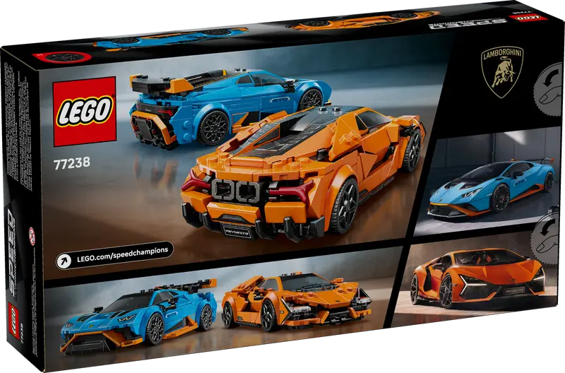 LEGO Lamborghini Revuelto & Huracán STO