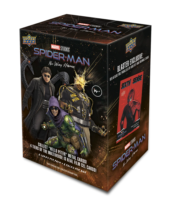 Upper Deck Marvel Studios Spider-Man No Way Home Blaster Box