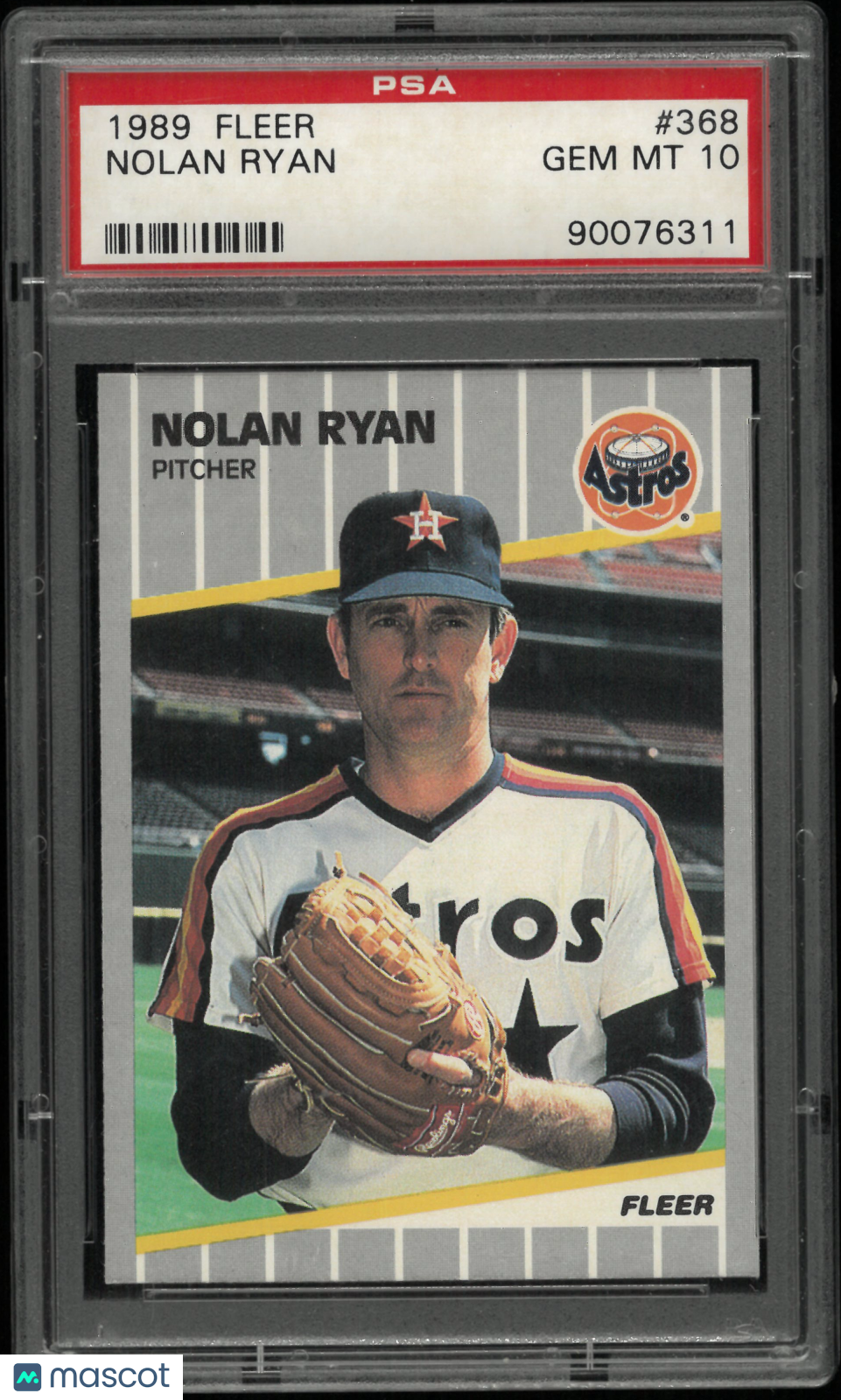 1989 Fleer Nolan Ryan PSA 10