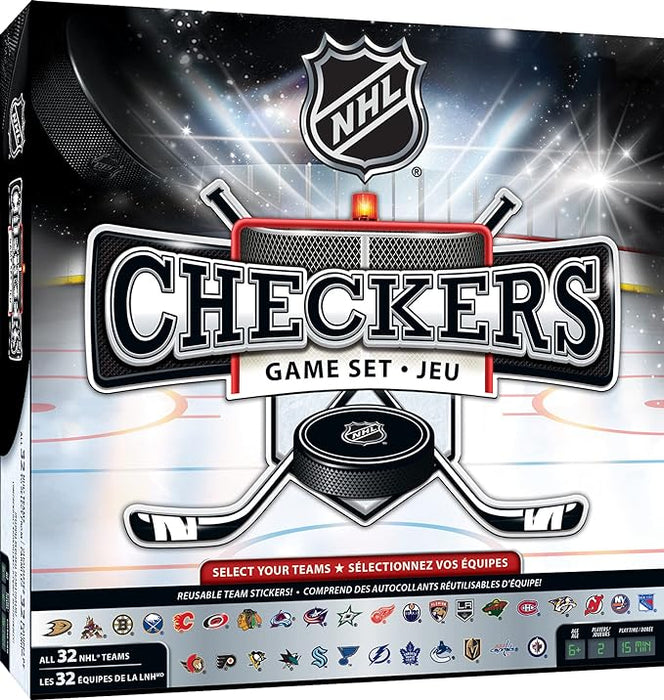 MasterPieces NHL Checkers Board Game