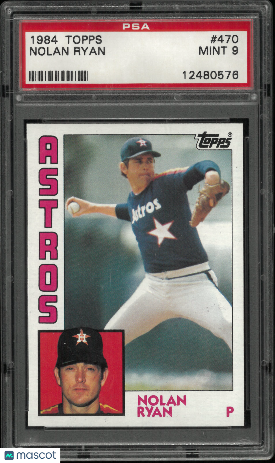 1984 Topps Nolan Ryan PSA 9