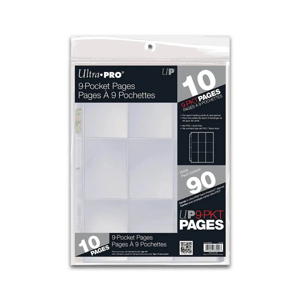 9 Pocket Pages 10 Pack 
