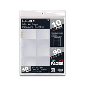 9 Pocket Pages 10 Pack 