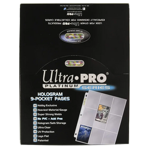 9-Pocket Platinum Pages 100 Count 
