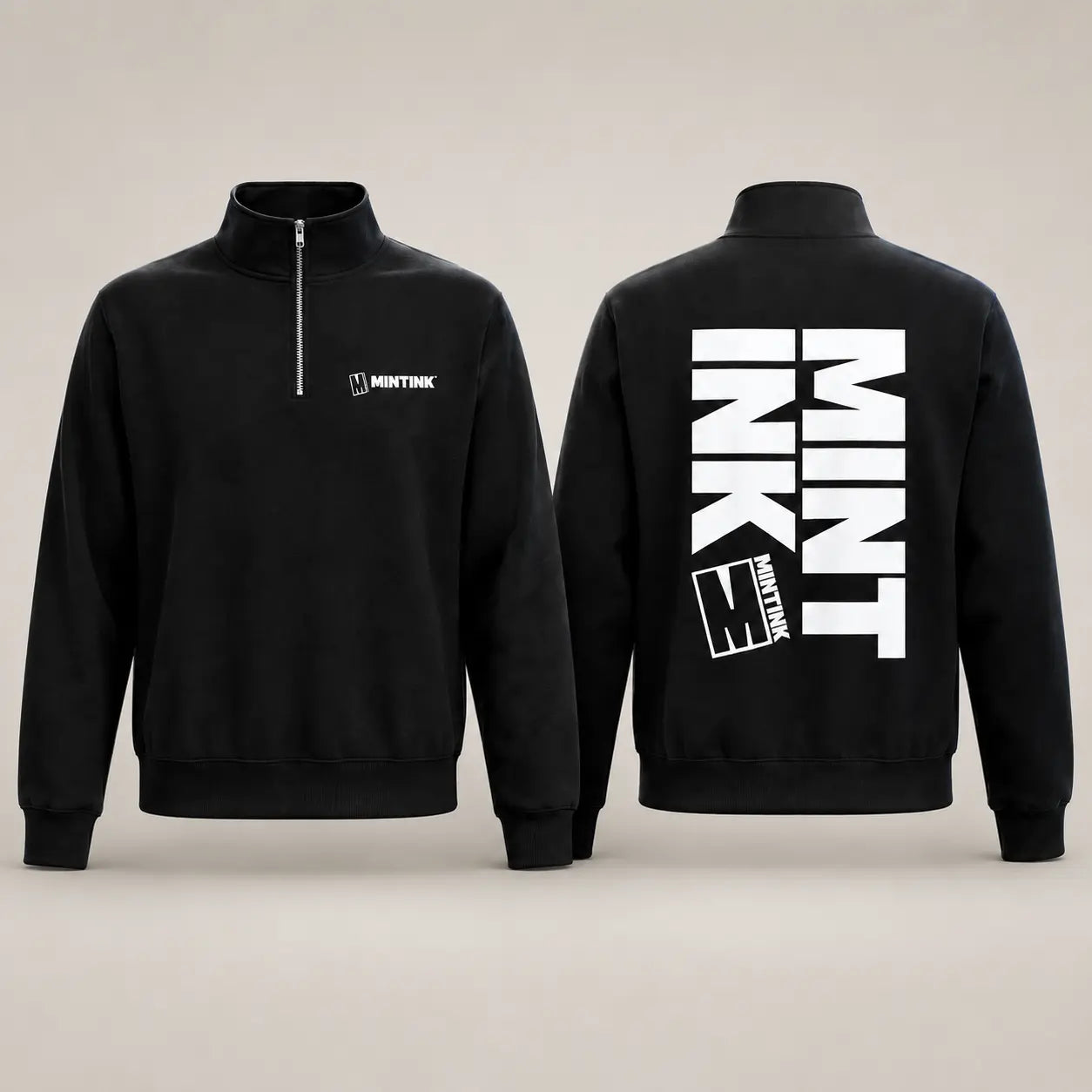 ATC Everyday Fleece Quarter Zip Mintink Sweatshirt 
