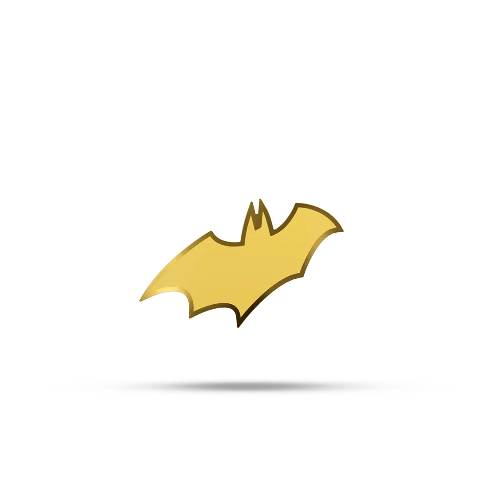 Agoro Batman's Emblem 0.1 g Gold Collectible Coin 