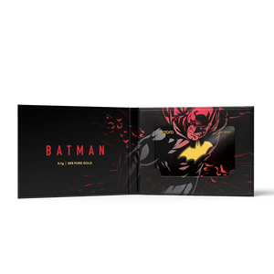 Agoro Batman's Emblem 0.1 g Gold Collectible Coin 