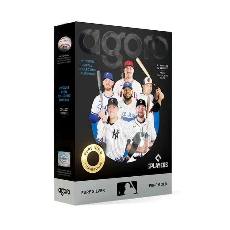 Agoro Major League Baseball - American League 1/2 oz Coin Blind Box 