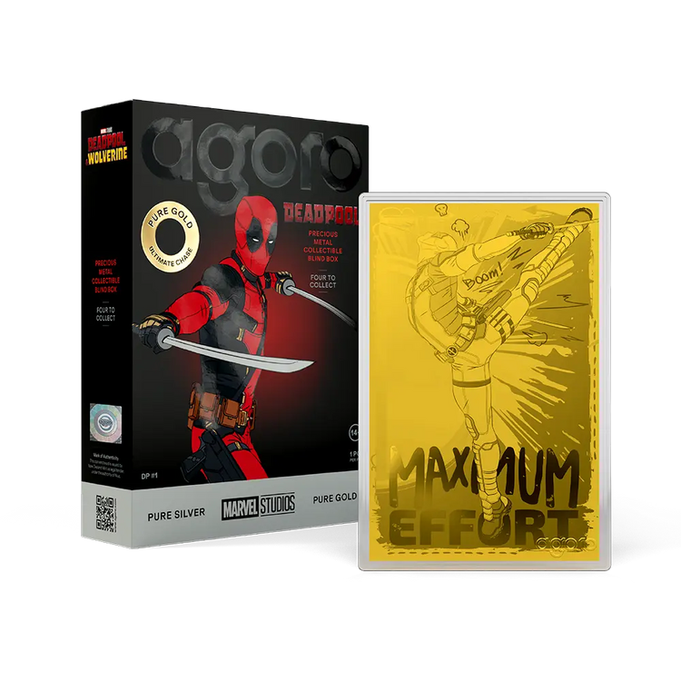 Agoro Marvel Deadpool Blind Box 5g Foil Blind Box 