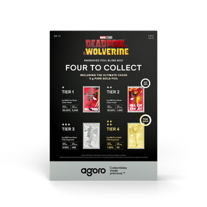 Agoro Marvel Deadpool Blind Box 5g Foil Blind Box 