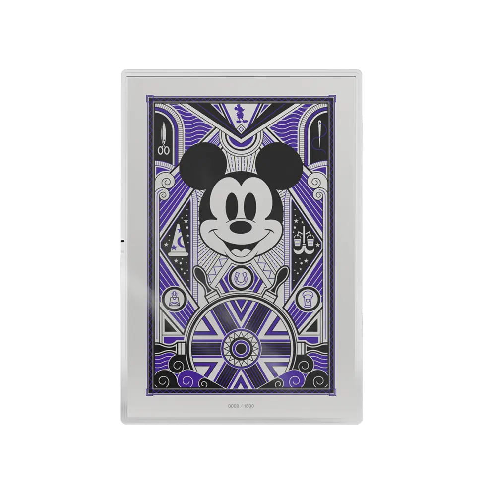 Agoro Mickey Mouse: Art Deco 5 g Silver Collectible Foil 