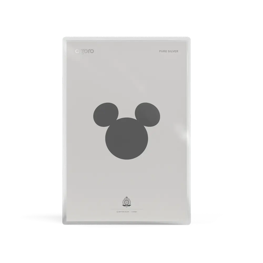 Agoro Mickey Mouse: Art Deco 5 g Silver Collectible Foil 