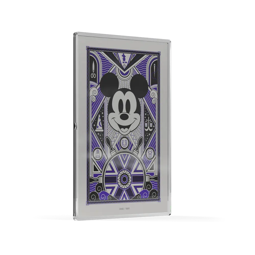 Agoro Mickey Mouse: Art Deco 5 g Silver Collectible Foil 
