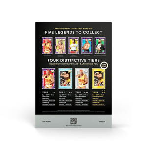 Agoro WWE Golden Era Legends 5g Foil Blind Box 