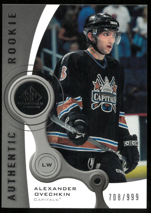 Alex Ovechkin RC Rookie /999 SP Game Used 2005-06 UD 