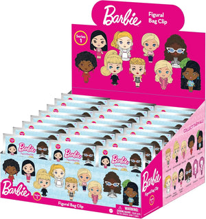 Barbie Series 1 3D Foam Bag Clip Collection 