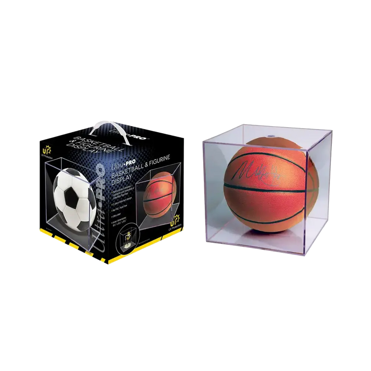 Basketball Cube UV Protected Display 