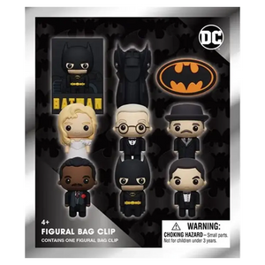 Batman 3D Foam Bag Clips 