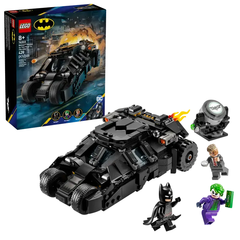 Batman™ Tumbler vs. Two-Face™ & The Joker™ 