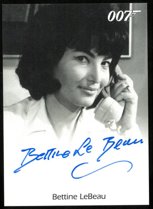 Bettine Lebeau as Professor Dent's Secretary Auto 007 James Bond 