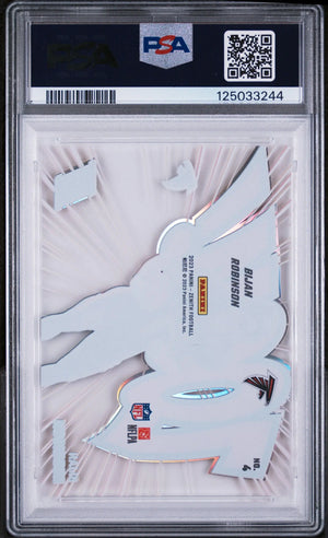Bijan Robinson #4 PSA 10 2023 Panini Zenith Zoom! SP SSP 