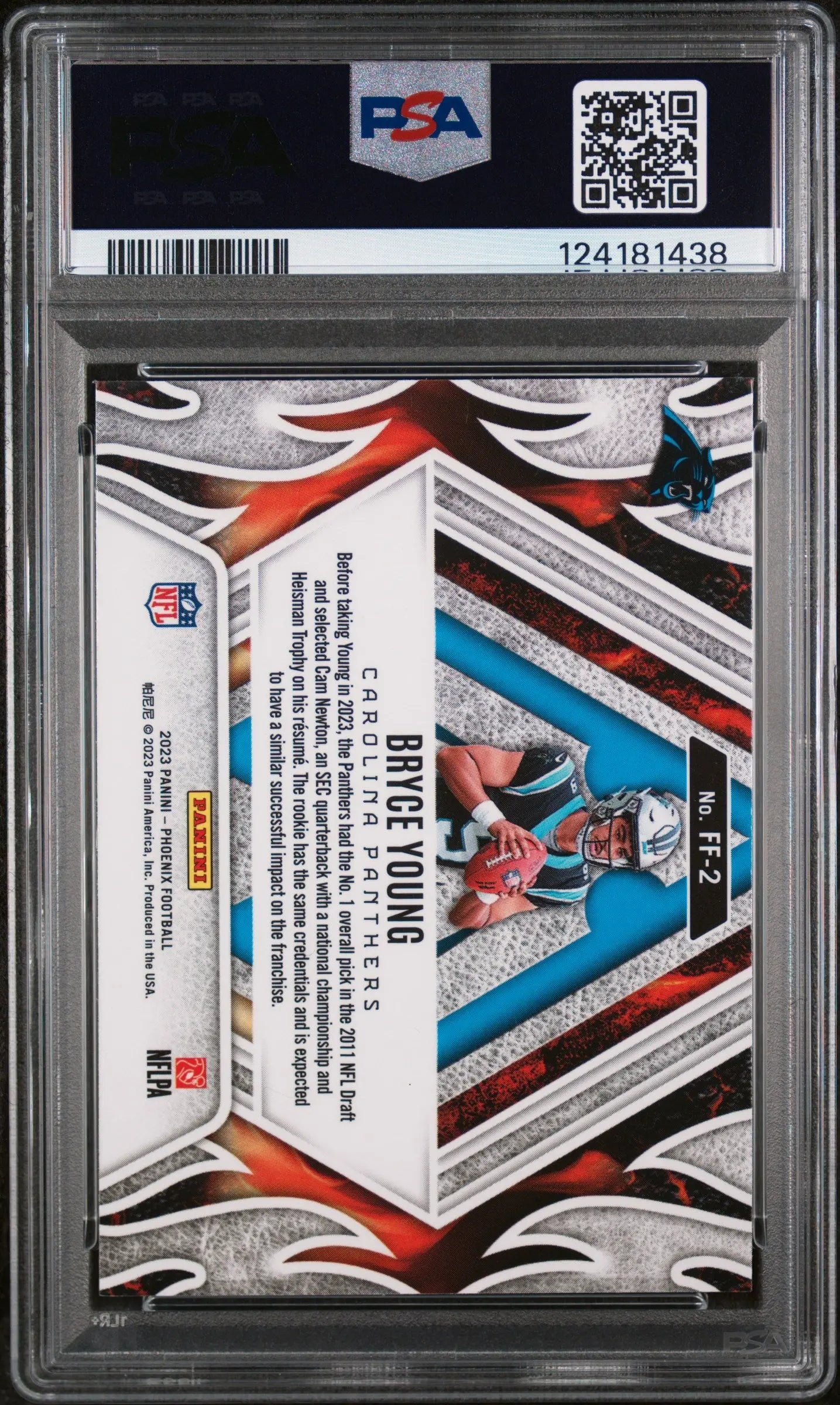 Bryce Young Fire Forged RC Rookie PSA 10 2023 Phoenix FF2 