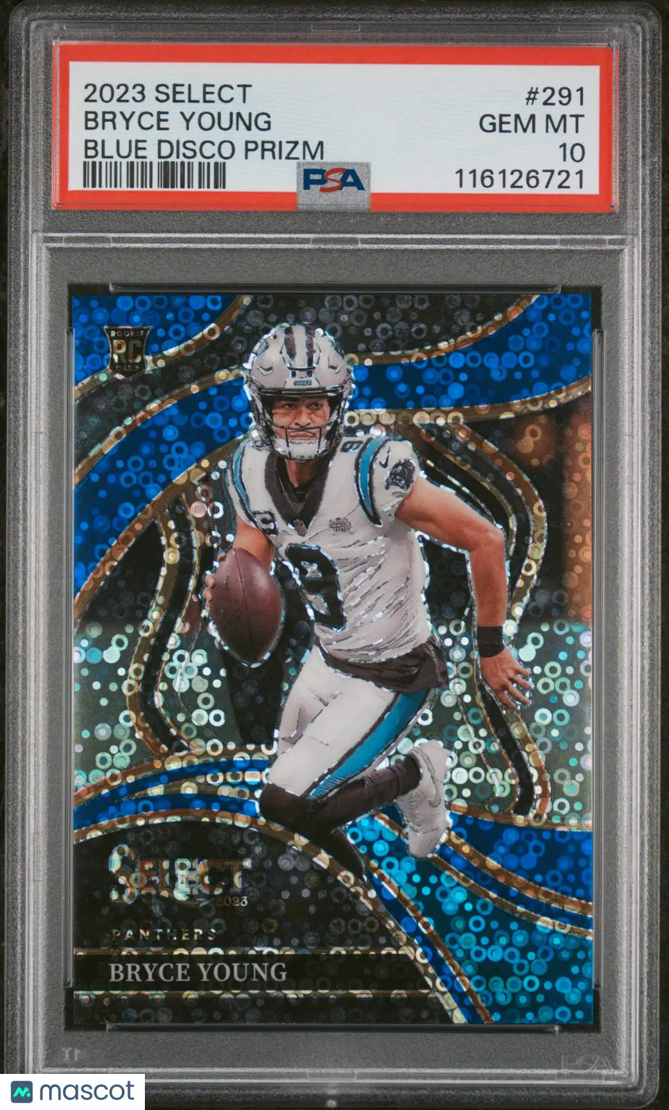 Bryce Young PSA 10 Blue Disco Prizm RC Rookie 2023 Select /25 