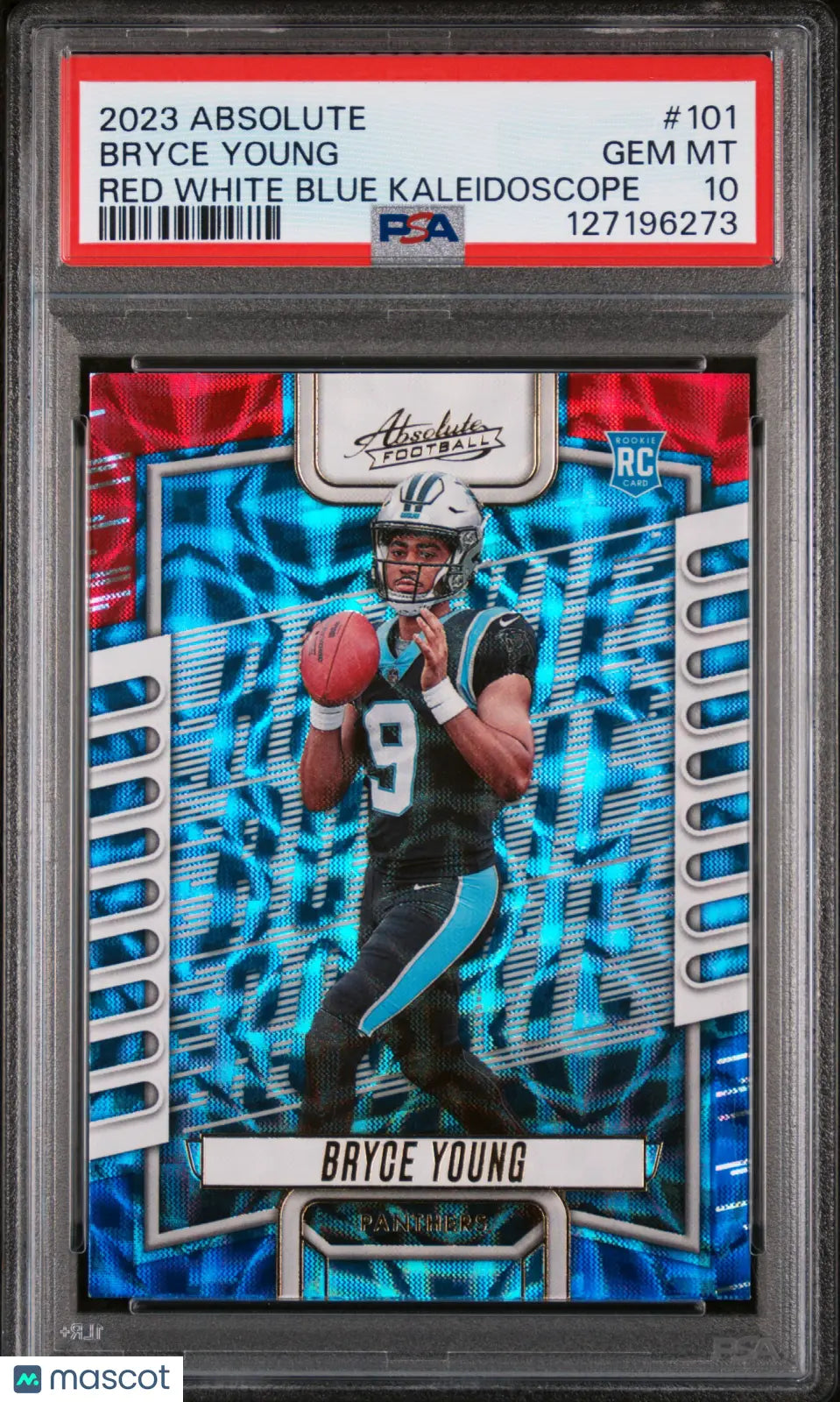 Bryce Young Red White Blue Kaleidoscope RC Rookie PSA 10 2023 Panini Absolute 