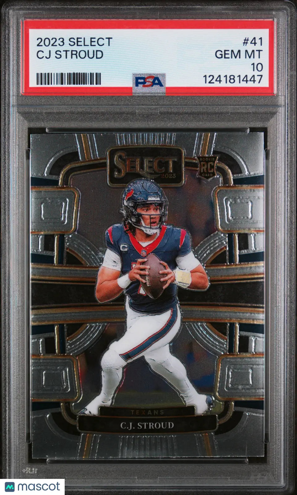 CJ Stroud RC Rookie Select PSA 10 2023 Panini Gem Texans 