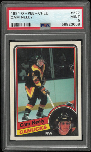 Cam Neely PSA 1984-85 RC Rookie 84-85 O Pee Chee OPC Canucks Bruins 