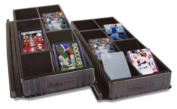 Card Sorting Tray for Toploaders & One-Touches - 4 Pack 